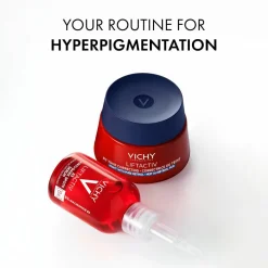 Vichy LiftActiv Night Routine Set for Hyperpigmentation: Serum & Moist