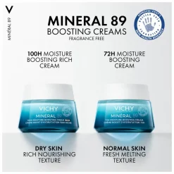Vichy Mineral 89 100Hr Moisture Boosting Rich Cream