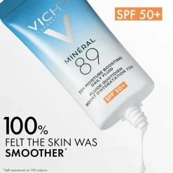 Vichy Minéral 89 Hydration Hyaluronic Acid Routine Set: Serum, Moistur