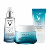 Vichy Minéral 89 Hydration Hyaluronic Acid Routine Set: Serum, Moistur