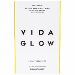 Vida Glow Natural Marine Collagen Sachets - Pineapple Flavour